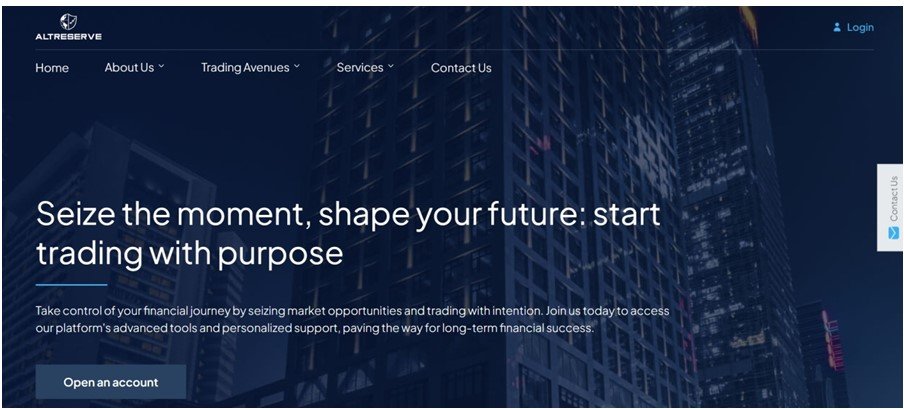 AltReserve website